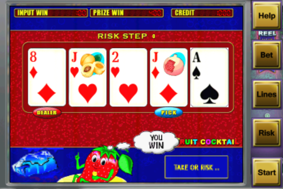 Fruit cocktail slots iphone